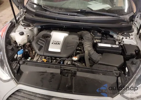 2014 Hyundai Veloster Turbo R-Spec from USA, damaged, VIN KMHTC6AEXEU198101